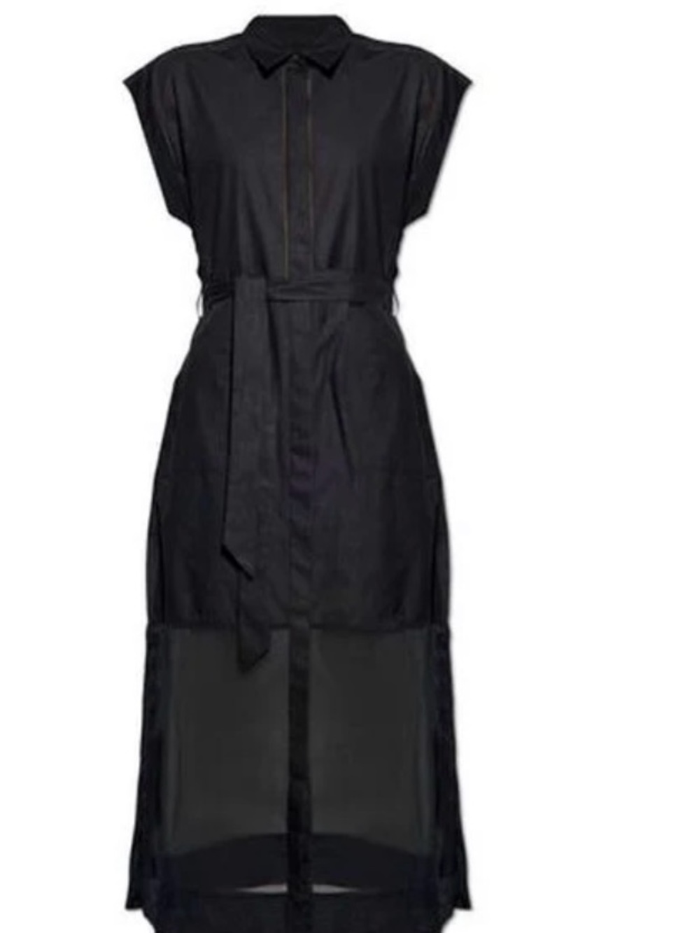 NWT rag & bone Vance Combo Shirtdress with Tie at the Waist